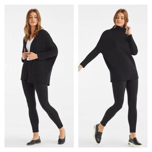 VETTA Womens Sweater Medium? Black The Oversized Sweater Capsule 4 in 1